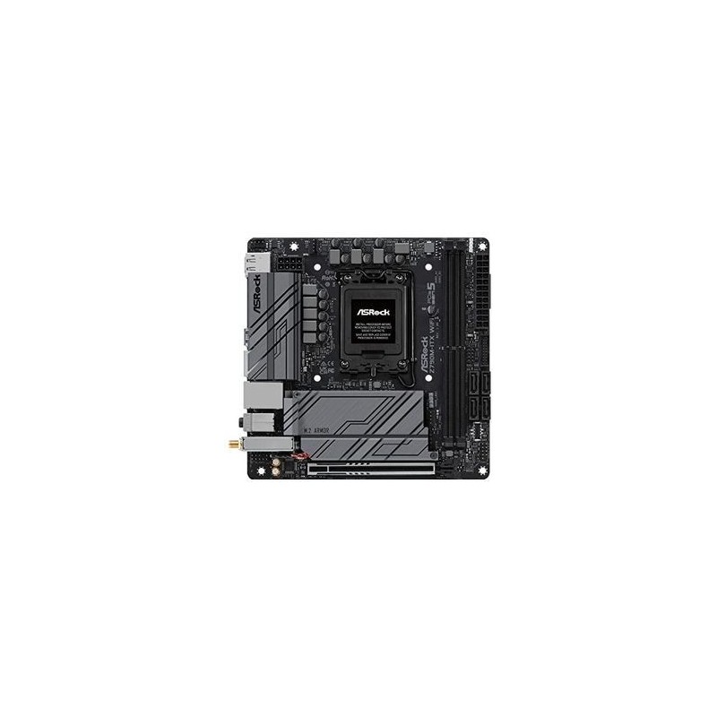ASRock Z790M-ITX WiFi Intel LGA 1700 Mini-ITX Motherboard - Retail ASRock Z790M-ITX WiFi Intel LGA 1700 Mini-ITX Motherboard - Retail